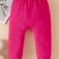 Fullfamous Baby Girl Clothes Gifts Outfits,Fall Winter Long Sleeve Romper And Pant Set Raspberry Heart 18-24 Months