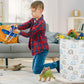 Ntaohamper Kids Laundry Hamper,Elephant Laundry Basket,Baby Boy Nursery Hamper,Waterproof Storage Bin For Bedroom,Clothes Organi
