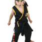 Cobra Kai Toddler Costume | Karate Kid Outfit Includes Sleeveless Karate Gi Shirt, Pants, Headband, And Belt 18MO
