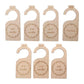 SECRET DESIRE Wooden Closet Rack Size Divider Organizer 7 PCS Set for Infant Baby Style 1|Other Nursery Dco