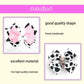 Birthday Hair Clips For Baby Girls - 2Pc Cow Print Bow With White Number Hair Clips For 2Nd Birthday Baby Bow Party Decorations