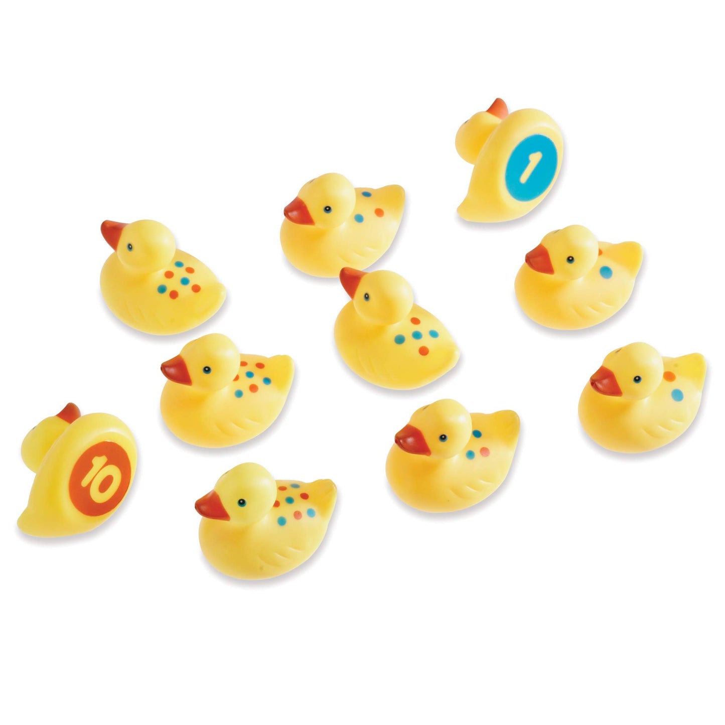 Learning Resources Number Fun Ducks - 10 Pieces, Ages 18+ months Toddler Learning Toys, Preschool Toys, Toddler Bath Toys, Baby 