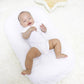 Muslin Baby Lounger Cover Soft Organic Cotton Slipcover Fits Newborn Lounger For Baby Boys And Girls (White)