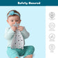 Malarkey Kids Munch-It Blanket: Teether and Cozy Blanket Combo for Teething Babies - Soothe, Snuggle, and Relieve Discomfort! (T
