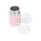 Lifefactory 8-Ounce Stainless-Steel Vacuum-Insulated Wide-Neck Baby Bottle With Hard Sippy, Desert Rose (Ls2221Wdr4)