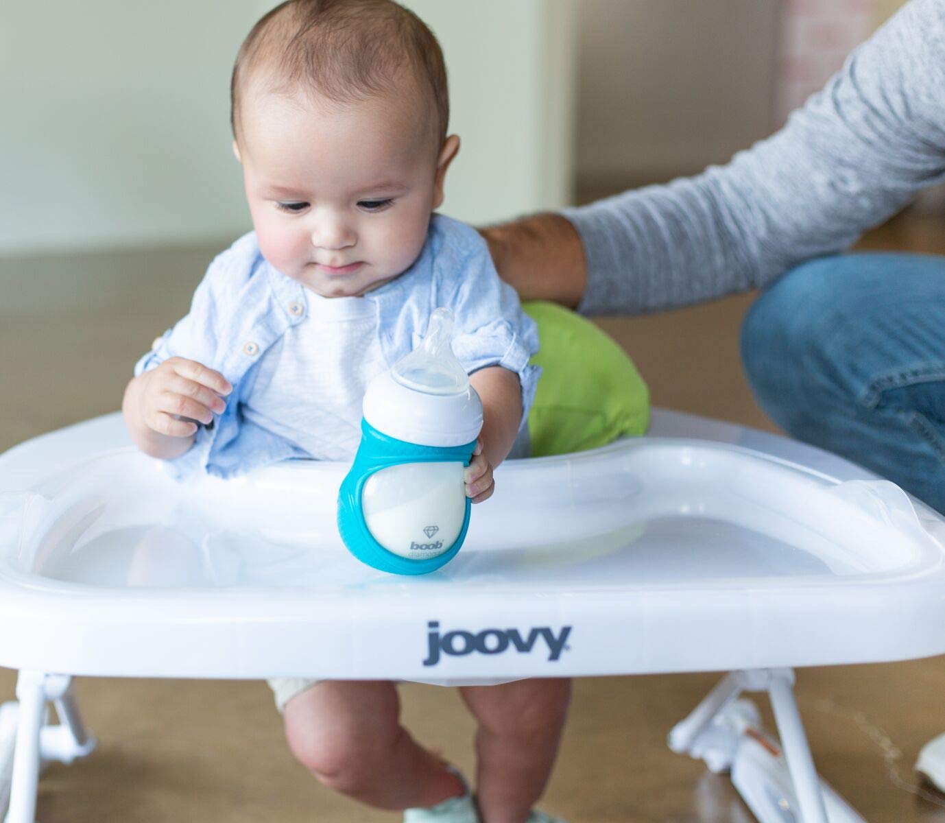 Joovy Boob Diamond 5 Ounce 3 Piece With Turq Sleeve, 1.21 Pounds