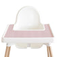 Yeah Baby Goods Placemats Compatible W/Antilop High Chair (Dusty Rose) - Slip-Resistant & Food-Grade Silicone High Chair Mat - E