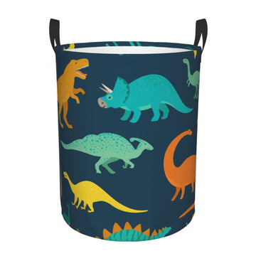 Pevtufa Hand Drawn Seamless Foldable Laundry Basket Organizer,Fabric Clothes Toy Storage Basket Nursery Hamper Storage Bin For H