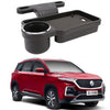 Oshotto (FT04) Foldable Car Auto Headrest Rear Back Seat Table Drink Food Cup Tray Holder Compatible with MG Hector  Black