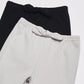 Hudson Baby Unisex Baby Cotton Pants and Leggings Light Pink Black, 4 Toddler