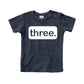 3Rd Birthday Shirt Boy Third Outfit 3 Year Old Toddler Gift Baby Tshirt Party Shirts (Charcoal Black, 2 Years)