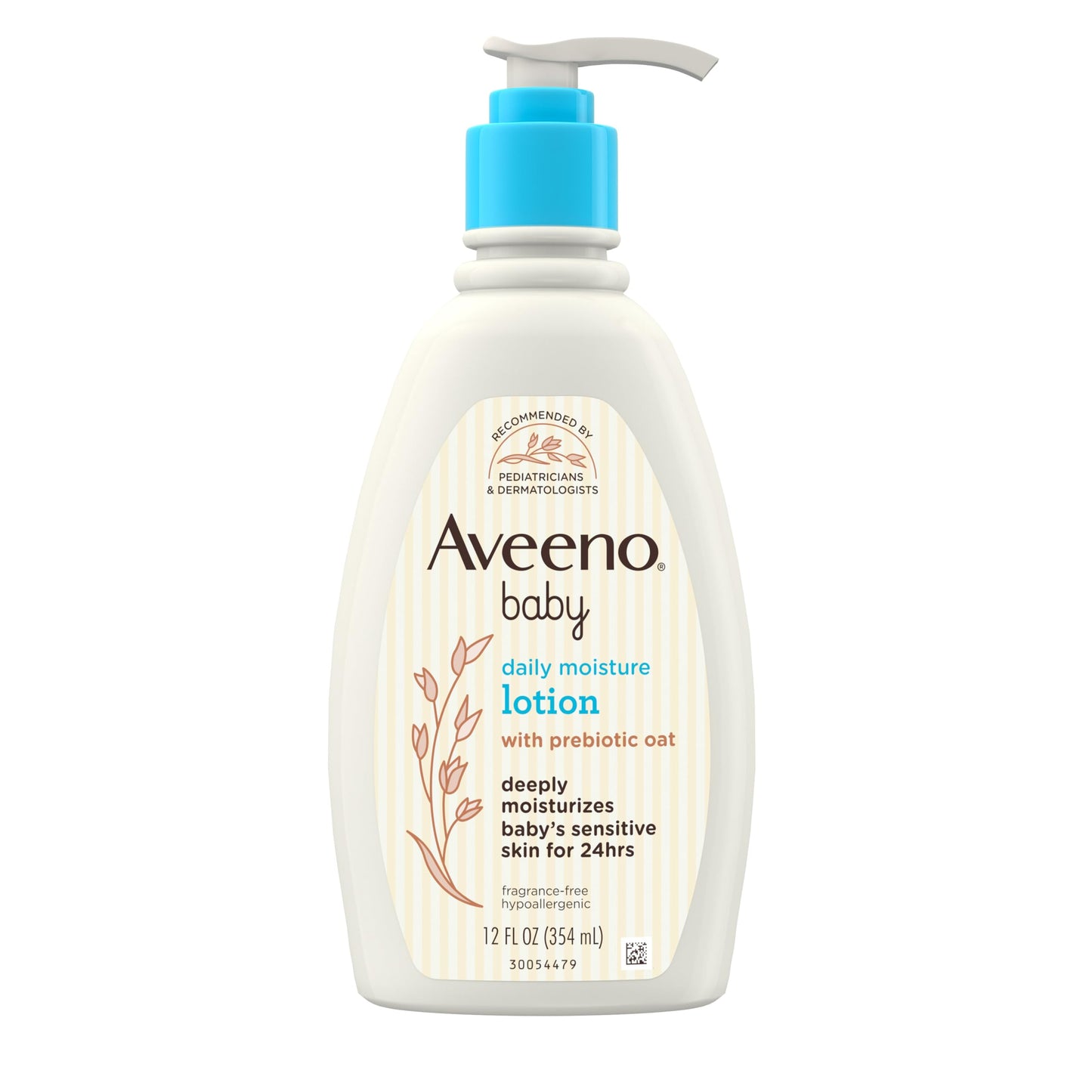 Aveeno Baby Daily Moisture Body Lotion For Delicate Skin, Natural Colloidal Oatmeal & Dimethicone, Hypoallergenic Moisturizing B
