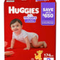 Huggies Little Movers Diapers Size 3-174 ct