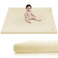 Huloo Sleep Baby Play Mat for Floor, 1.3 Thick Elasti-Foam 50x50 Playpen Mat for Toddlers Infant Kids,Water-Repellent Soft Velve