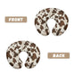 Tongluoye Brown Cowhide Nursing Pillow Cover For Baby Boy Soft Breastfeeding Pillow Slipcover Cow Baby Girl Newborn U-Shaped Bre