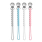 Pacifier Clips For Boys Girls - Moribox 4 Pack Paci Clip Soothe Baby Binky Holder For Shower Birthday Gift