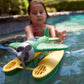 Green Toys Seaplane in Green Color - BPA Free, Phthalate Free Floatplane for Improving Pincers Grip. Toys and Games ,9 x 9.5 x 6