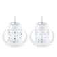 NUK Learner Straw Cup, 5oz, 2-Pack - Toddler Sippy Cup with Soft Straw for Easy Drinking, Suitable for Ages 6 Months and Up, Tim