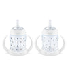 NUK Learner Straw Cup, 5oz, 2-Pack - Toddler Sippy Cup with Soft Straw for Easy Drinking, Suitable for Ages 6 Months and Up, Tim