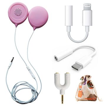 Prnaiev Pregnancy Headphones for Belly,Belly Headphones for Pregnant Women,Safely Play Music to Your Baby in The Womb,with Adapt