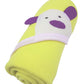 NAMAN Baby Blankets New Born Combo of All Season Hooded Wrappers Cum Towel for Baby Boys and Baby Girls NM4200YELLOW