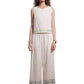 Vishudh Women Regular Fit Round Neck CoOrd Set Vvcs000057 White S