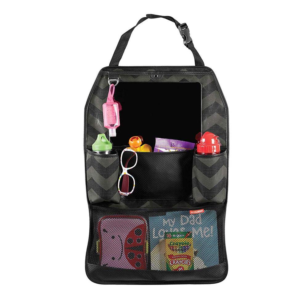 Skip Hop Back Seat Car Organizer, Style Driven, Black