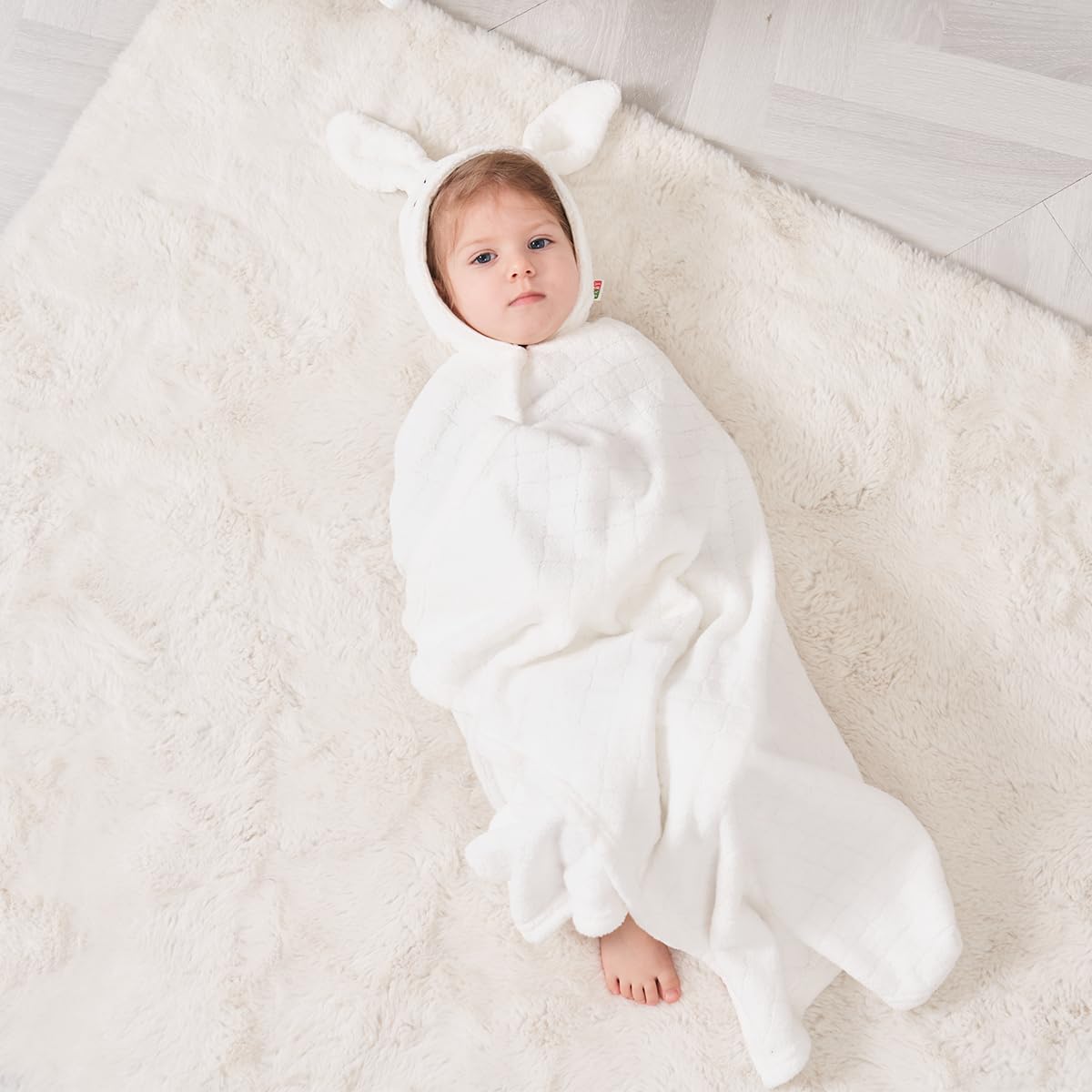 Toddler Towels With Hood Kids Hooded Bath Towel Baby Hooded Towels For Toddlers 0-5 Years, 2-Pack Absorbent Soft Toddler Bath To