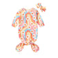 Infant Newborn Baby Girls Floral Sleep Gown Headband Sleepwear Romper Sleeping Bags Outfits (0-3 Months,Floral&Rainbow)