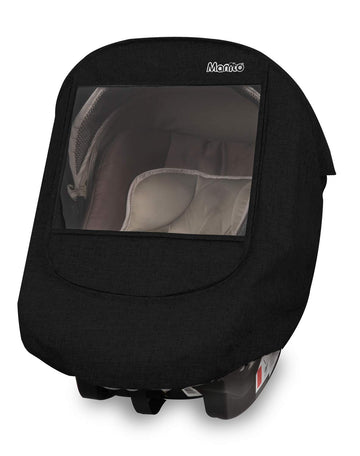Manito Melange Infant Carseat Weather Shield (Black)