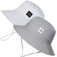 Toddler Sun Hat Beach Bucket Hat For Girls 6-24 Months 2Pack