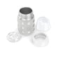 Lifefactory 8-Ounce Stainless-Steel Vacuum-Insulated Wide-Neck Baby Bottle With Sippy Nipple, Stone Gray, Ls2251Wcg4