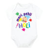 Lillypupp My First Holi Baby Dress For Boy Girl. Unisex Meri Pehli Holi TShirt Romper Bodysuit For New Born Photoshoot.