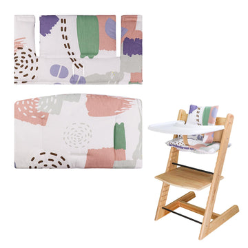 For Stokke High Chair Cushion, Soft And Comfortable For Tripp Trapp High Chair Cushion, For Tripp Trapp Cushion Set Makes It Saf