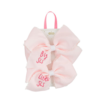 Mud Pie Childrens Pink Sisters Bows