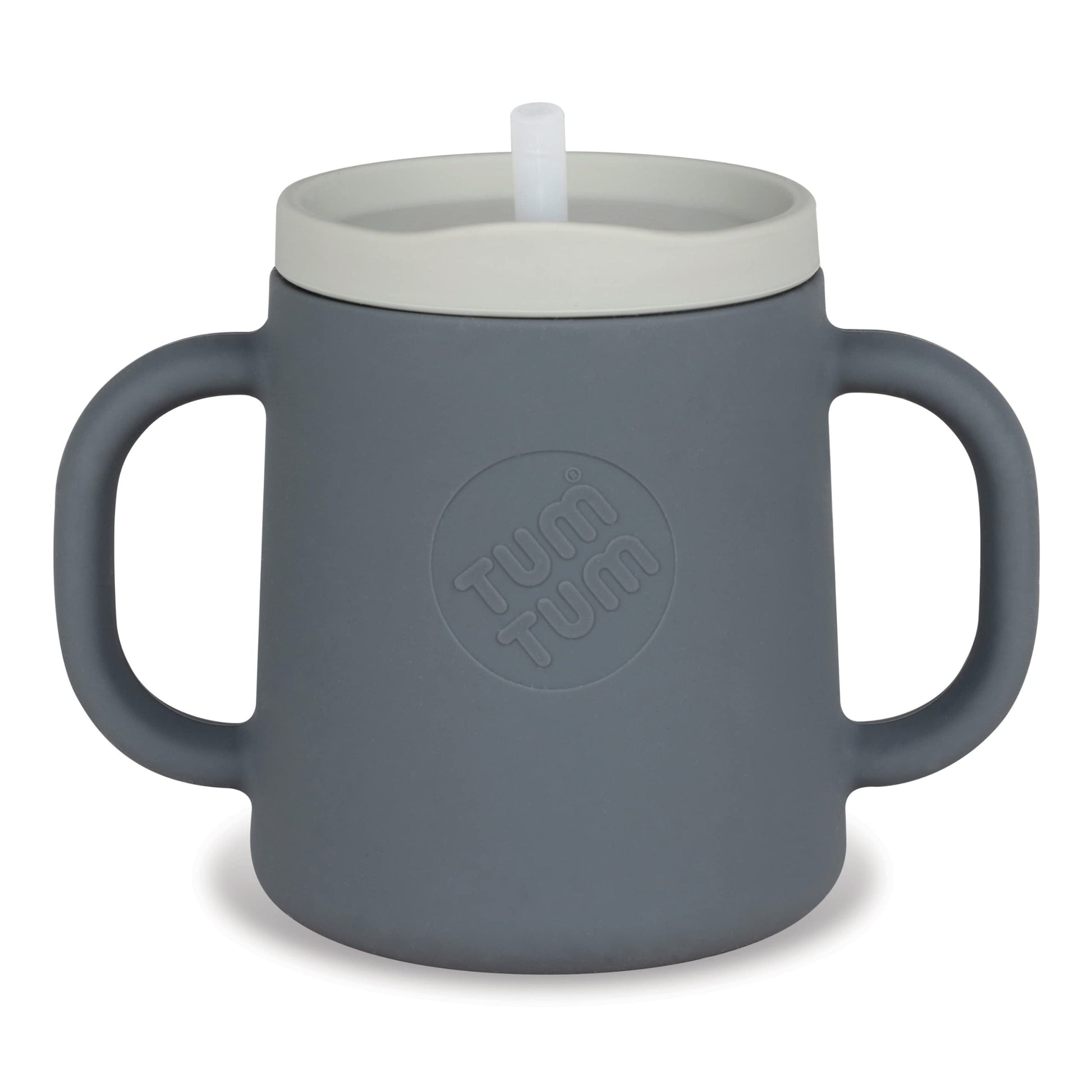 Tum Tum 3 Way Baby Trainer Cup, Designed With Feeding Specialist, 180Ml (Grey)