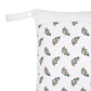 LOSA Stroller Carry Pack Double Zipper Reusable for Baby Diaper Storage White