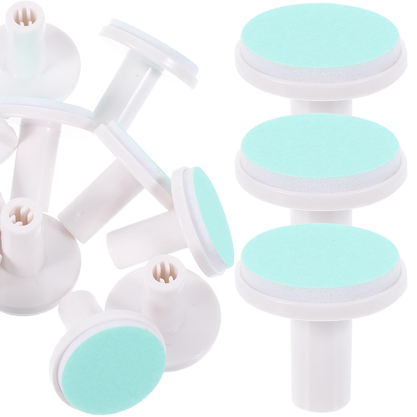 Homoyoyo 12pcs Baby Nail File Pads Nail Replace Trimmer Replacement Pads Electric Grinding Heads Electric File Baby for Accessor