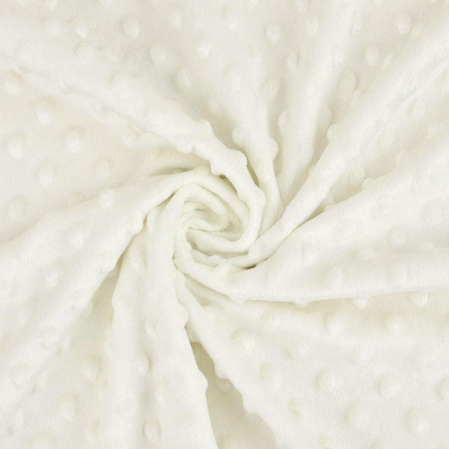 American Baby Company Heavenly Soft Minky Dot Chenille Toddler Bedding Set, Cream, 4 Piece