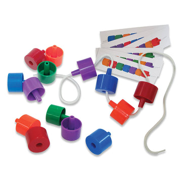 Edushape Ez-Grip Jumbo Beads, 58 Piece