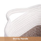 Goodpick Cube Storage Bins - Shelf Baskets For Storage Toys Storage Basket Towel Book Cloth Storage Bins For Office Woven Basket