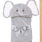 Bearington Baby Lil' Spout Elephant Hooded Bath Towel, 24' X 24'
