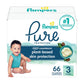 Pampers Baby Diapers - Pure Protection - Size 3, 66 Count, For Up To 100% Leakproof, Premium Plant-Based Skin Protection
