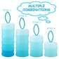 Accmor Baby Formula Dispenser On The Go, Stackable Formula Dispenser Formula Container To Go, Non-Spill Portable Milk Powder Kid
