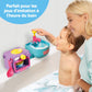 Toomies E73264 Bubble & Bake Bathtime, Bath Toddlers, Kitchen Themed Bubble Making Toy, 2 in 1 Set, Kids Water Play Suitable for