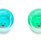 Melii Double-Walled Bear Drinking Cup For Toddlers, Kids And Children (Blue + Mint 2 Pack)