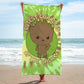 Jay Franco Marvel Guardians Of The Galaxy Groot Kids Bath Pool Beach Towel - Super Soft & Absorbent 100% Cotton Towel, Measures