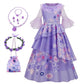 Sz-Tonda Girls Halloween Dress Costume - Kids Princess Party Cosplay Clothes Summer Dress Outfit