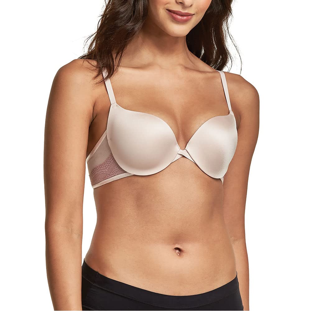 Maidenform Womens Love The Lift Push Up  In Demi Bra Dm9900, Sandshell Whoney Blush Beige, 40C