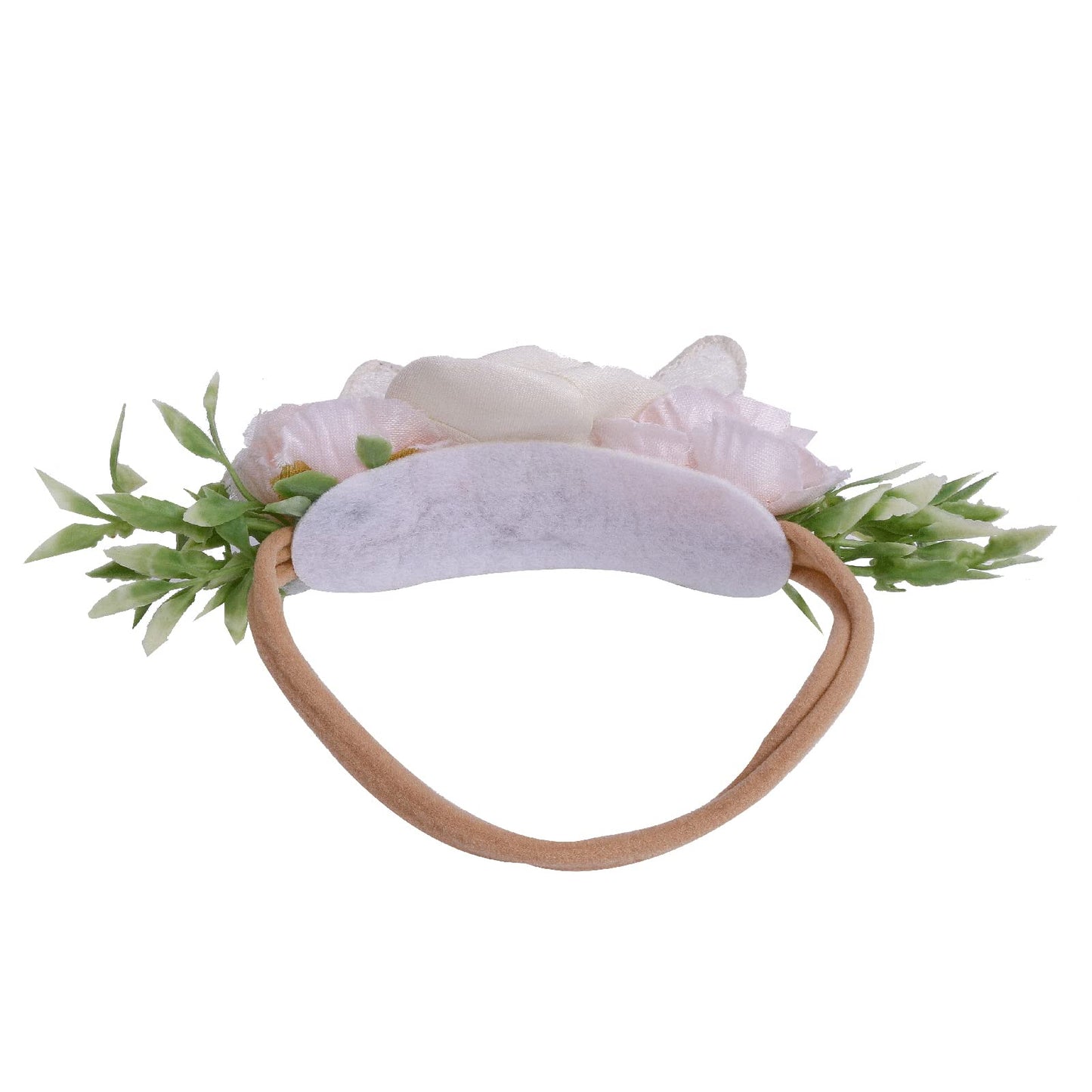 Mligril Baby Girl Floral Headbands Hair Bows Bunny Easter Headband Flower Crown Newborn Toddler Hair Accessories (1-6 Years Old)